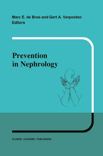 Cover of Prevention in Nephrology