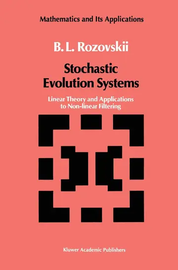 Cover of Stochastic Evolution Systems
