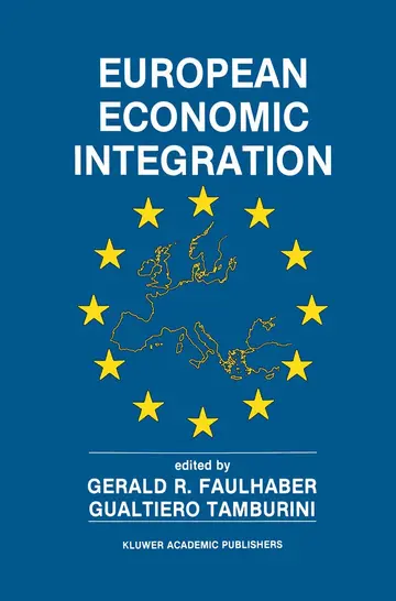 Cover of European Economic Integration