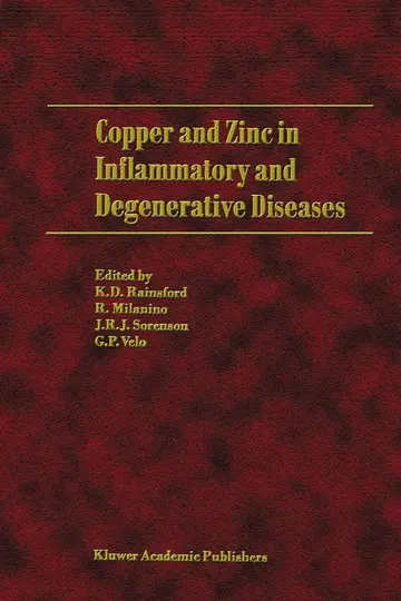 Cover of Copper and Zinc in Inflammatory and Degenerative Diseases