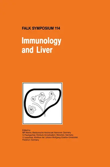 Cover of Immunology and Liver