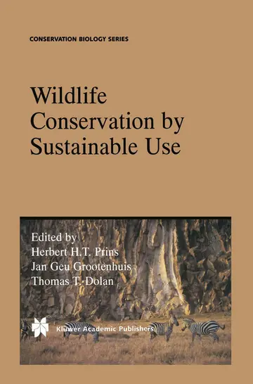 Cover of Wildlife Conservation by Sustainable Use