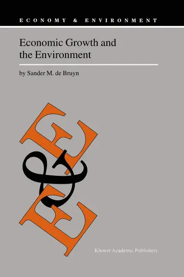 Cover of Economic Growth and the Environment