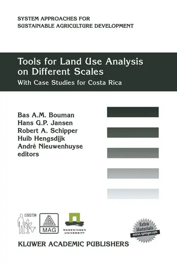 Cover of Tools for Land Use Analysis on Different Scales