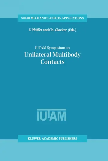 Cover of IUTAM Symposium on Unilateral Multibody Contacts