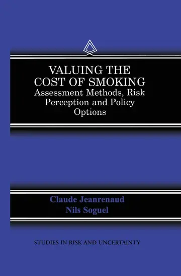 Cover of Valuing the Cost of Smoking