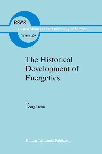Cover of The Historical Development of Energetics