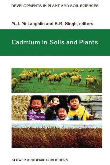 Cover of Cadmium in Soils and Plants