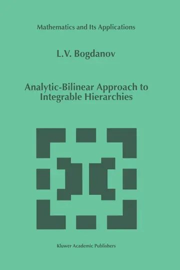 Cover of Analytic-Bilinear Approach to Integrable Hierarchies