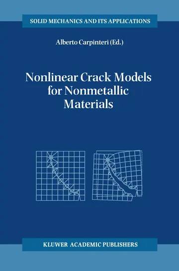 Cover of Nonlinear Crack Models for Nonmetallic Materials