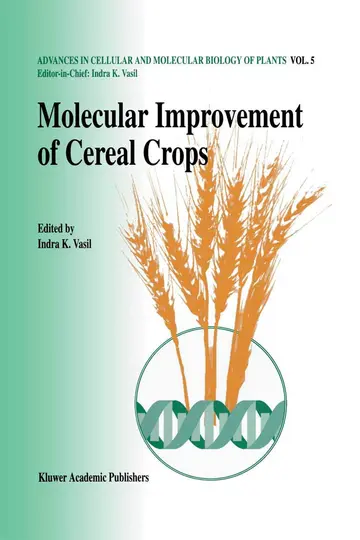 Cover of Molecular improvement of cereal crops