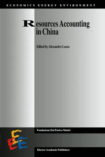 Cover of Resources Accounting in China