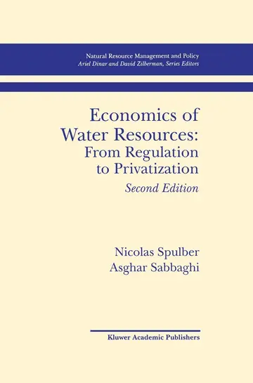 Cover of Economics of Water Resources