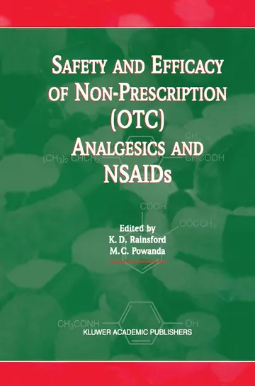 Cover of Safety and Efficacy of Non-prescription Otc Analgesics and Nsaids