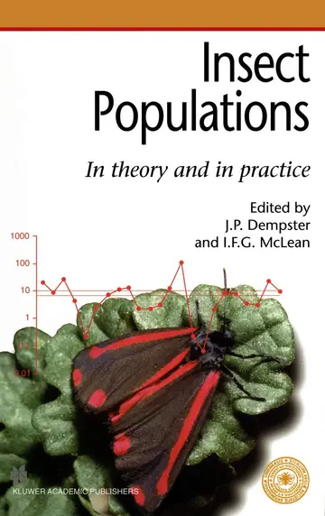 Cover of Insect Populations in Theory and in Practice