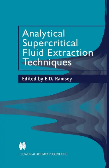 Cover of Analytical Supercritical Fluid Extraction Techniques