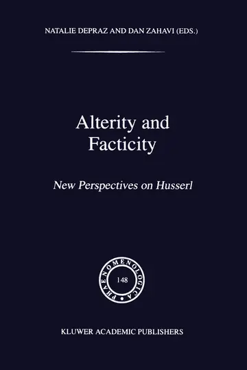 Cover of Alterity and Facticity