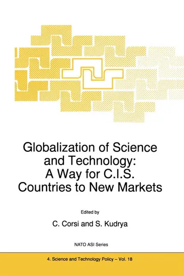 Cover of Globalization of Science and Technology