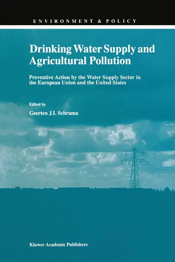 Cover of Drinking Water Supply and Agricultural Pollution