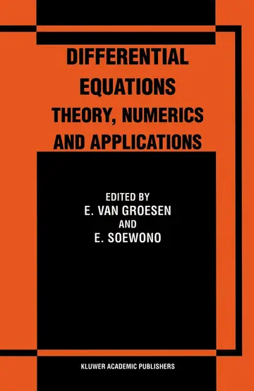 Cover of Differential Equations Theory, Numerics and Applications