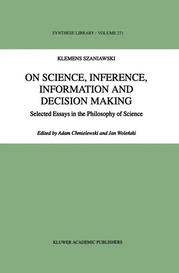 Cover of On Science, Inference, Information and Decision-Making