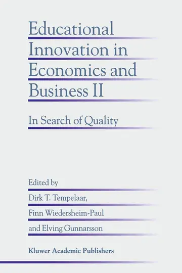 Cover of Educational Innovation in Economics and Business II