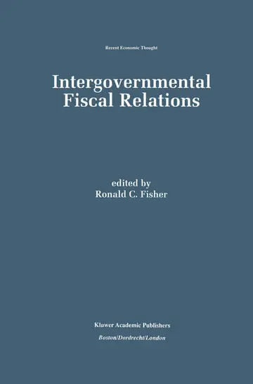 Cover of Intergovernmental Fiscal Relations