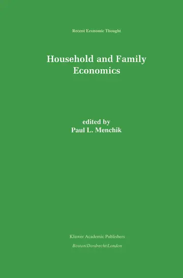 Cover of Household and Family Economics