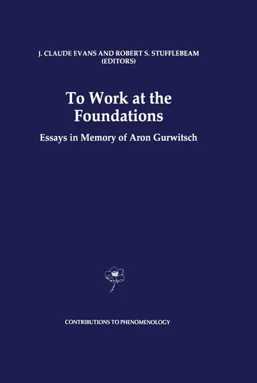 Cover of To Work at the Foundations