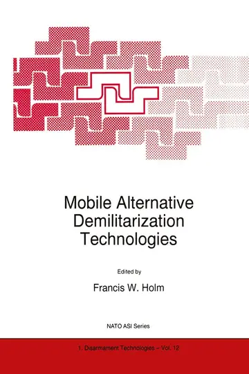 Cover of Mobile Alternative Demilitarization Technologies