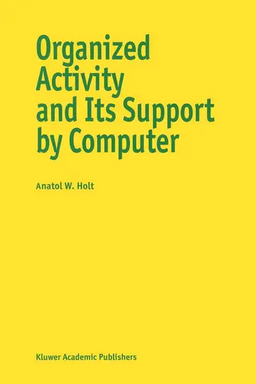 Cover of Organized Activity and its Support by Computer