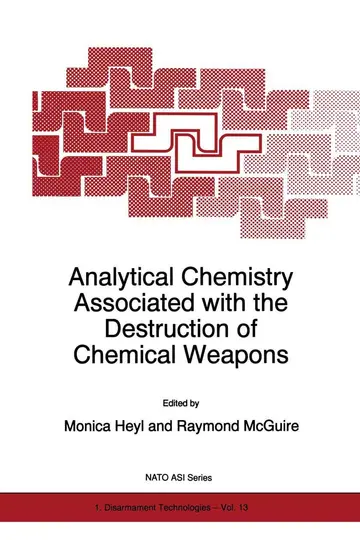 Cover of Analytical Chemistry Associated with the Destruction of Chemical Weapons