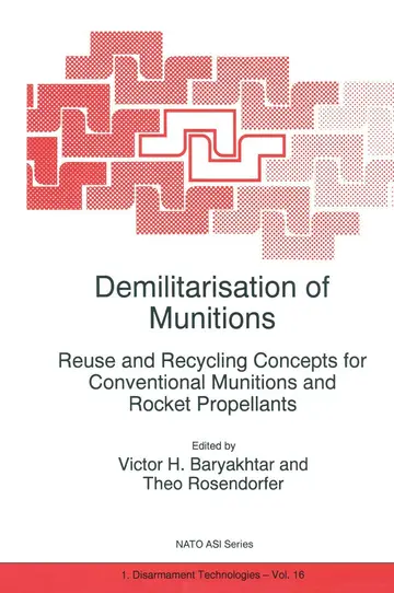 Cover of Demilitarisation of Munitions