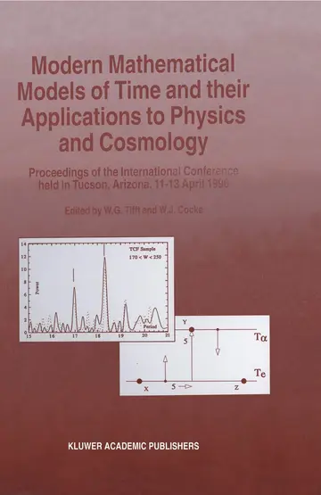 Cover of Modern Mathematical Models of Time and their Applications to Physics and Cosmology