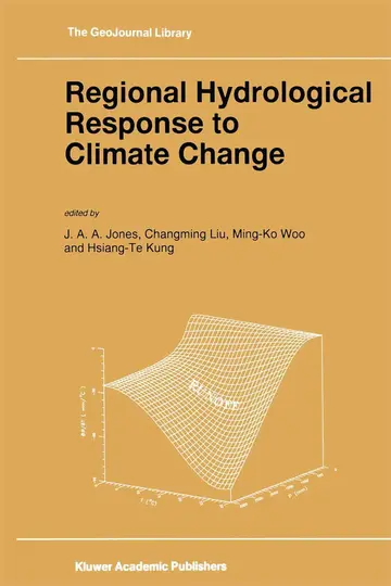 Cover of Regional Hydrological Response to Climate Change