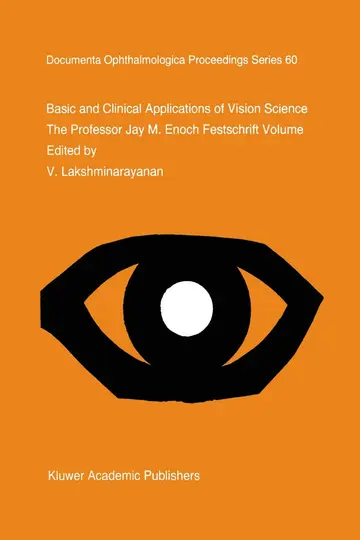 Cover of Basic and Clinical Applications of Vision Science
