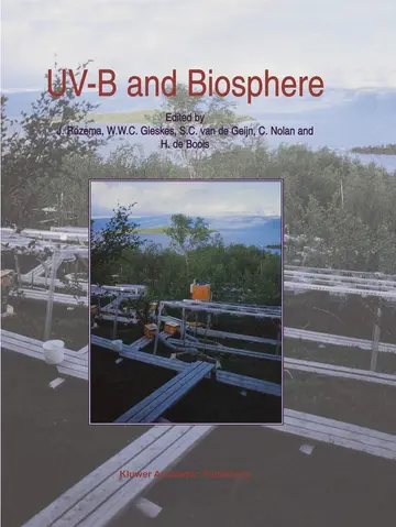 Cover of UV-B and Biosphere