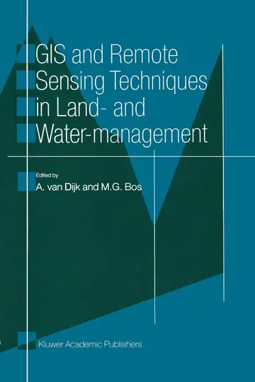 Cover of Gis and Remote Sensing Techniques in Land- And Water-Management