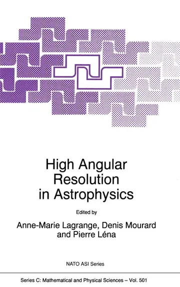 Cover of High Angular Resolution in Astrophysics