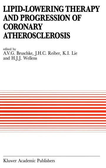 Cover of Lipid-Lowering Therapy and Progression of Coronary Atherosclerosis