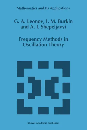 Cover of Frequency Methods in Oscillation Theory