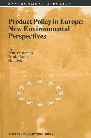 Cover of Product Policy in Europe