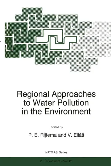 Cover of Regional Approaches to Water Pollution in the Environment