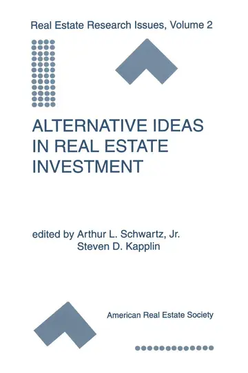 Cover of Alternative Ideas in Real Estate Investment