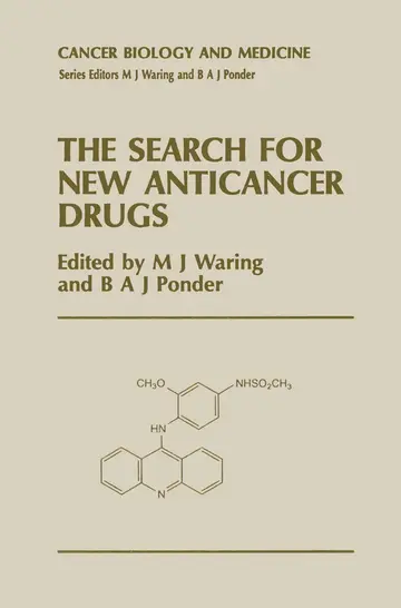 Cover of The Search for New Anticancer Drugs