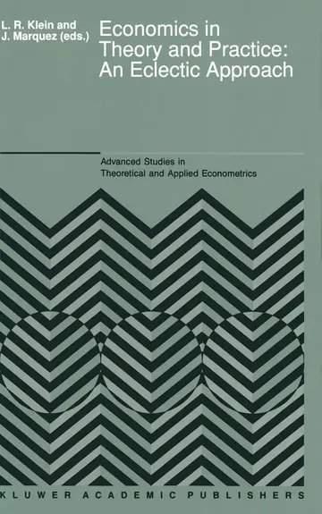 Cover of Economics in Theory and Practice