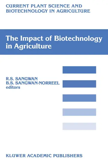 Cover of The Impact of Biotechnology on Agriculture
