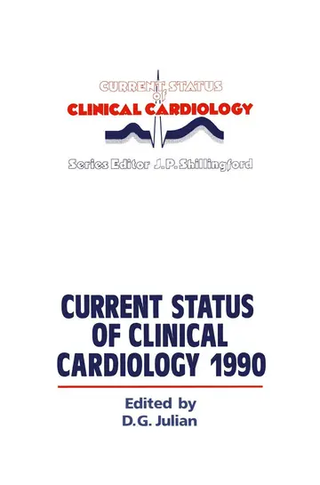 Cover of Current Status of Clinical Cardiology 1990