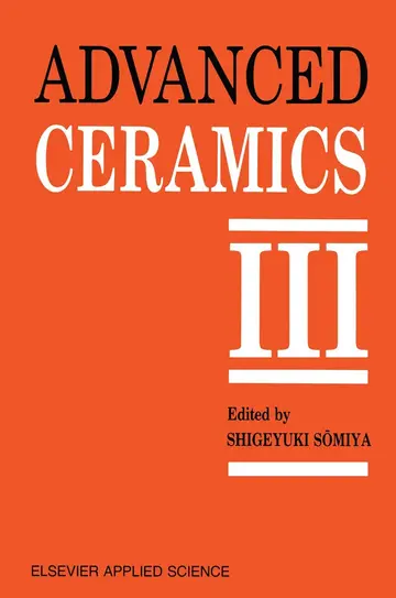Cover of Advanced Ceramics III
