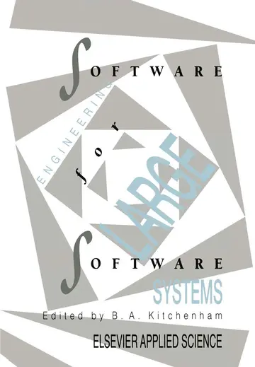 Cover of Software Engineering for Large Software Systems